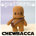 Chewbacca crochet pattern – handmade amigurumi doll by Onpoki
