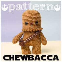 Chewbacca crochet pattern – handmade amigurumi doll by Onpoki