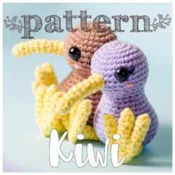 Little Kiwi Crochet Pattern – New Zealand Bird Amigurumi (EN/ES)