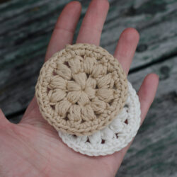 Reusable Crochet Face Pads Set – 100% Cotton – Eco-Friendly