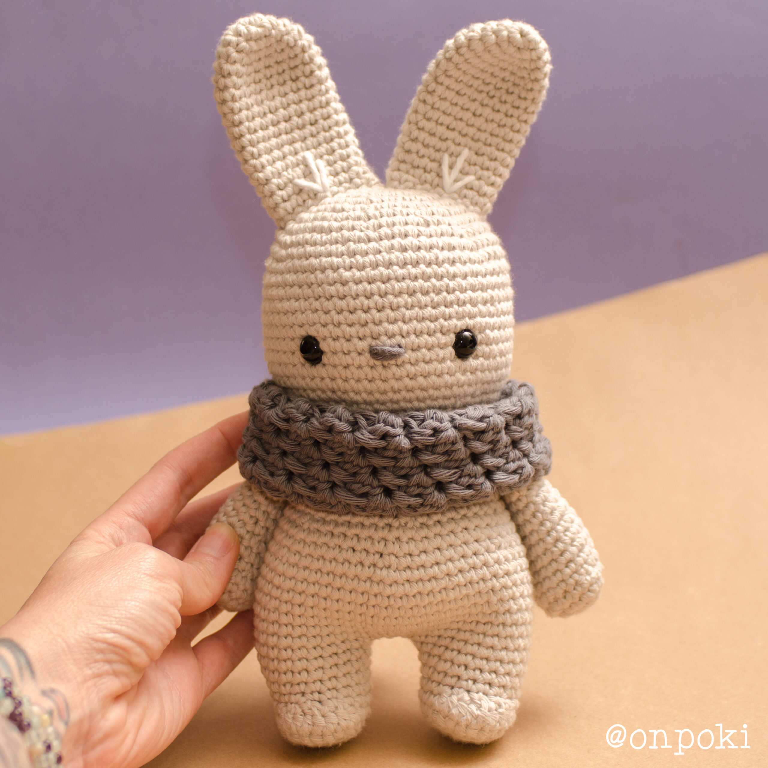 Morgan the Rabbit + 2 Scarves & Crown – Crochet Pattern (PDF) – English – Español - Image 5