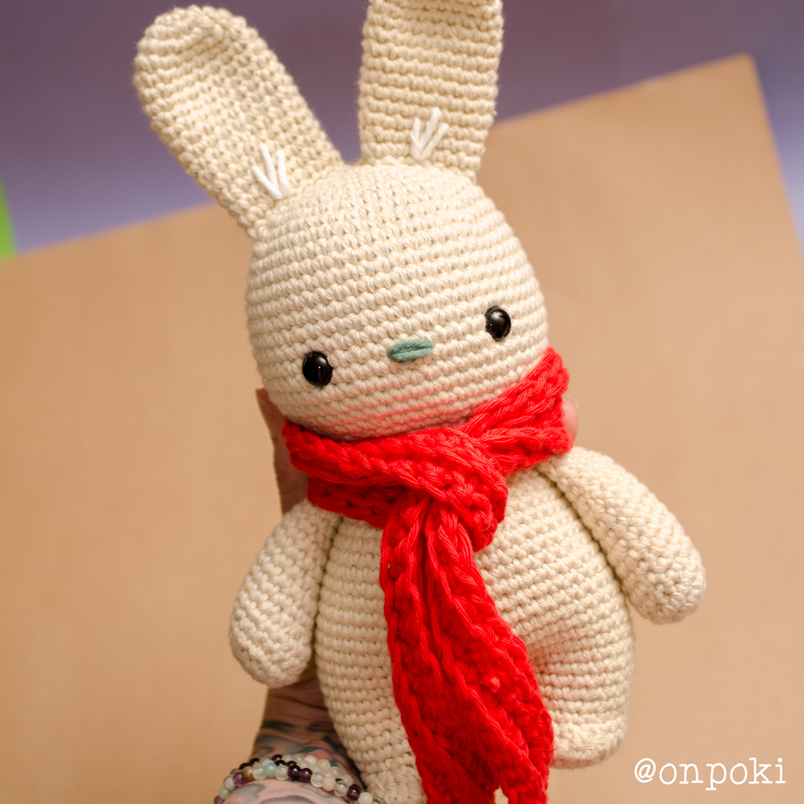 Morgan the Rabbit + 2 Scarves & Crown – Crochet Pattern (PDF) – English – Español - Image 6