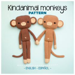 Kindanimals Monkey – (PDF) – English – Español – Português – Italiano