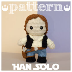 Han Solo Crochet Pattern – Star Wars Inspired Amigurumi (EN/ES)