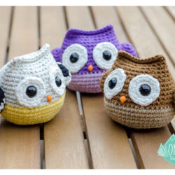 Baby Owl – Mini Crochet Amigurumi – 105 Colours Available