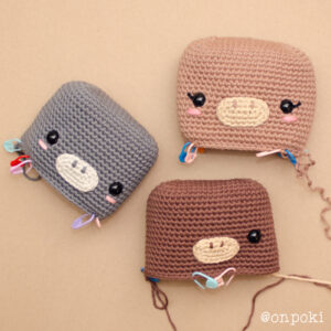 Chloe and Tombo… Behind the Scenes of a Bigger Amigurumi