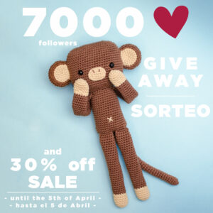 Reaching 7000 followers… and celebrating with a giveaway