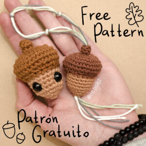 New Free Pattern… a Tiny Acorn to Brighten Your Day