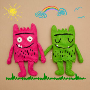 Testing a New Pattern… meeting the Colour Monsters